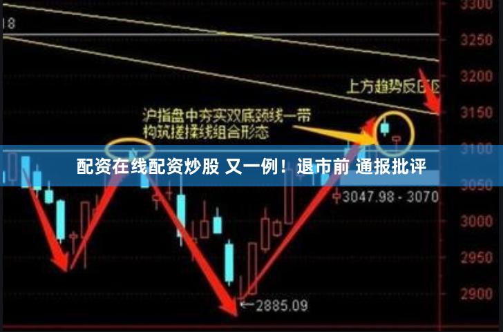配资在线配资炒股 又一例！退市前 通报批评